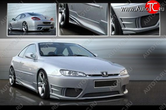 22 899 р. Передний бампер COUPE R1 Peugeot 406 8B седан дорестайлинг (1995-1999)  с доставкой в г. Майкоп