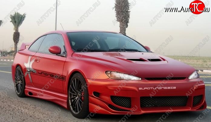 24 999 р. Передний бампер COUPE Rieger Peugeot 406 8B седан дорестайлинг (1995-1999)  с доставкой в г. Майкоп