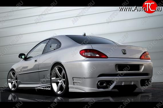 22 899 р. Задний бампер COUPE R1 Peugeot 406 8B седан дорестайлинг (1995-1999)  с доставкой в г. Майкоп