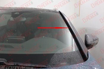 1 699 р. Водостоки (дефлектора) лобового стекла Стрелка 11  Peugeot 5008  T87 (2017-2025) дорестайлинг, рестайлинг  с доставкой в г. Майкоп. Увеличить фотографию 2