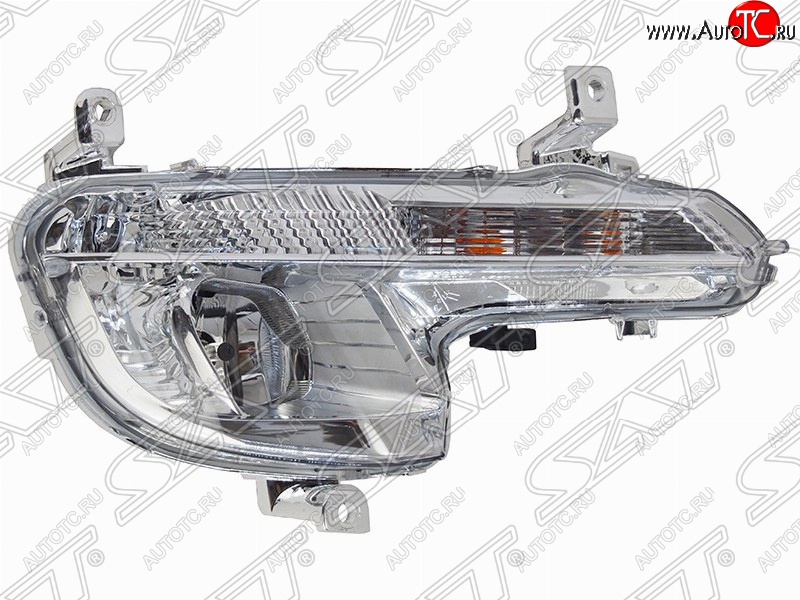4 849 р. Правая противотуманная фара SAT Peugeot 508 седан (2010-2014)  с доставкой в г. Майкоп