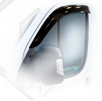 Дефлектора окон CA-Plastic Peugeot Boxer  290 (2014-2025) (Classic полупрозрачный)
