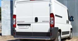 15 999 р. Одинарная защита заднего бампера из трубы диаметром 63 мм L1H1 (рестайлинг) SLITKOFF Peugeot Boxer 250 (2006-2014)  с доставкой в г. Майкоп. Увеличить фотографию 4