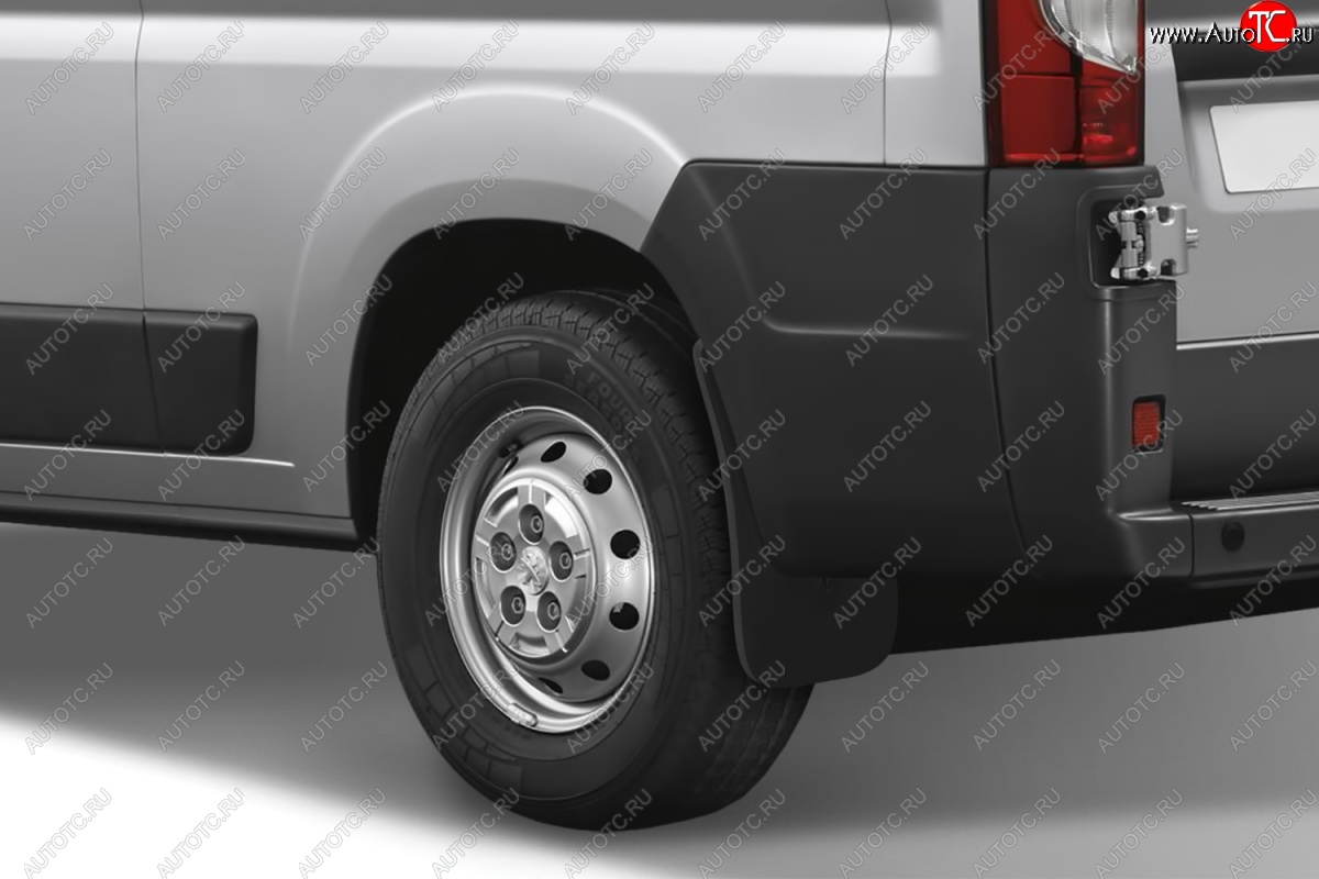4 799 р. Брызговики Frosch Peugeot Boxer 250 (2006-2014) (Задние (без расширителей арок))  с доставкой в г. Майкоп