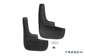 4 799 р. Брызговики Frosch Peugeot Boxer 250 (2006-2014) (Задние (без расширителей арок))  с доставкой в г. Майкоп. Увеличить фотографию 2
