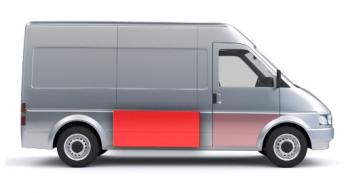 1 889 р. Правая средняя боковая панель (ремонтная) Wisentbull Peugeot Boxer 230 (1994-2002)  с доставкой в г. Майкоп. Увеличить фотографию 2