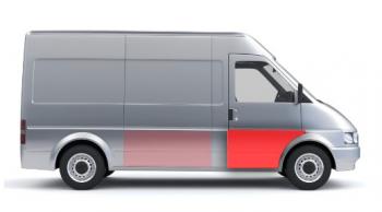 1 189 р. Панель правой двери (ремонтная) Wisentbull Peugeot Boxer 230 (1994-2002)  с доставкой в г. Майкоп. Увеличить фотографию 2