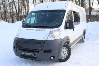 4 899 р. Решётка радиатора RA (зимний вариант, 250 кузов, заготовка) Peugeot Boxer 250 (2006-2014) (Поверхность глянец (под окраску), Неокрашенная)  с доставкой в г. Майкоп. Увеличить фотографию 3