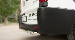 15 999 р. Одинарная защита заднего бампера диаметром 63 мм SLITKOFF Peugeot Expert G9 минивэн дорестайлинг (2007-2013)  с доставкой в г. Майкоп. Увеличить фотографию 3