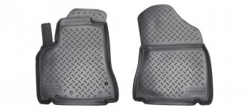 Коврики салона Norplast Unidec (передние) Peugeot Partner Tepee (2012-2015) (черные)