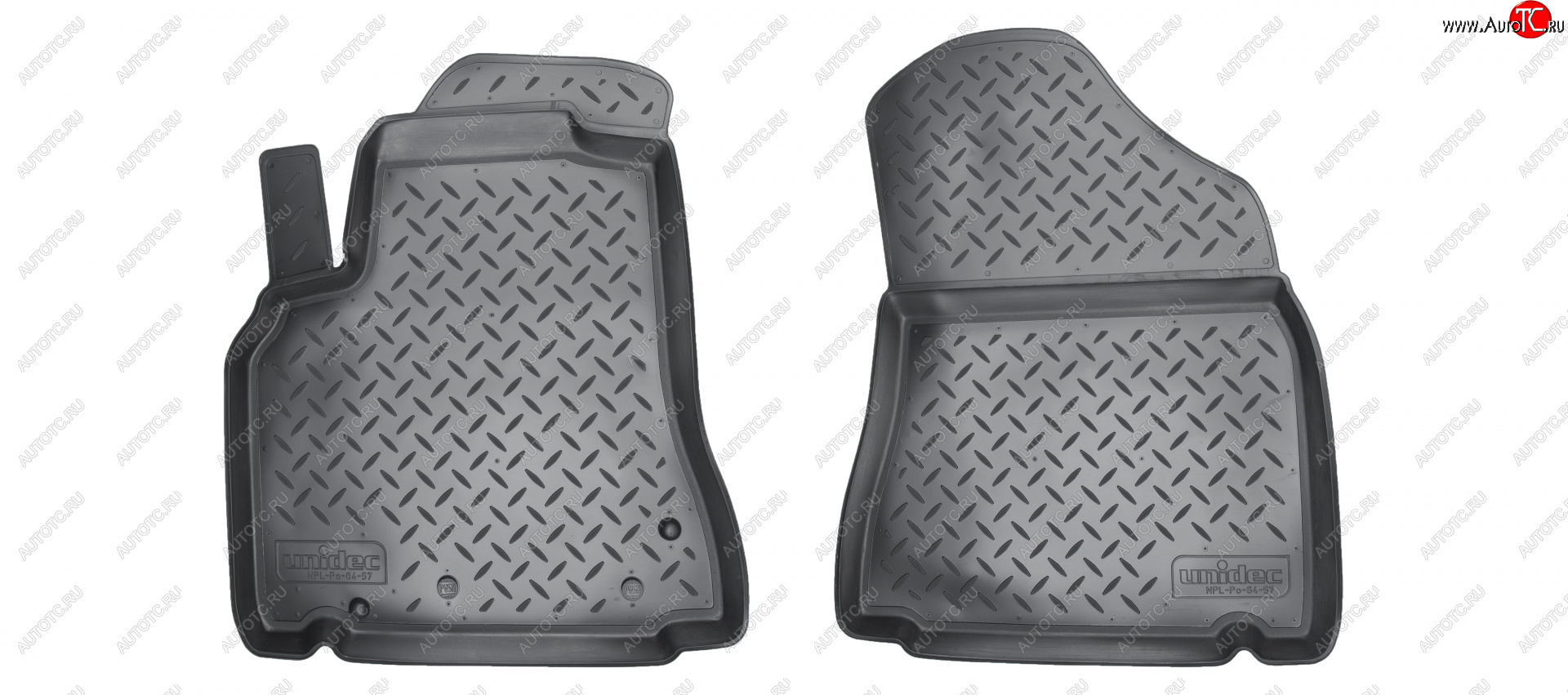 1 399 р. Коврики салона Norplast Unidec (передние)  Peugeot Partner  Tepee (2008-2018) (черные)  с доставкой в г. Майкоп