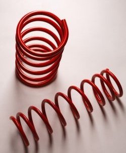 2 099 р. Комплект заниженных задних пружин -30 мм Техно Рессор ❞Драйв❝ Datsun mi-DO хэтчбэк (2014-2021)  с доставкой в г. Майкоп. Увеличить фотографию 2