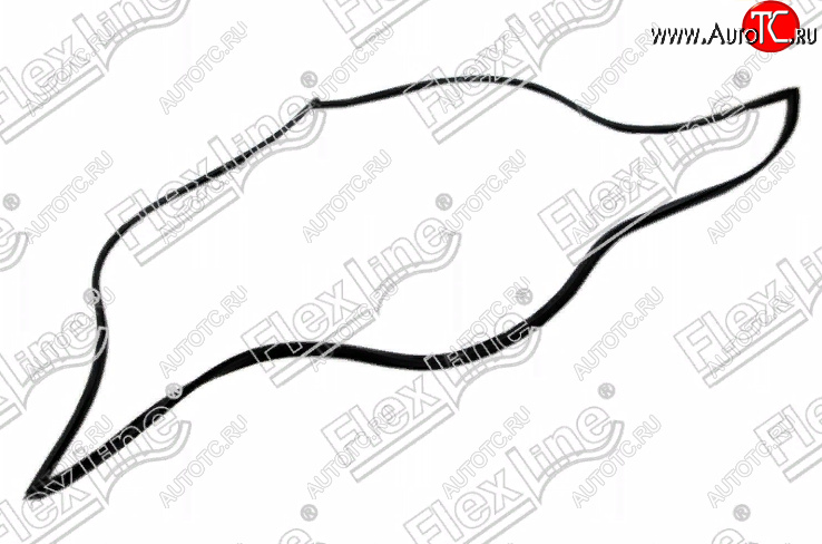 2 349 р. Молдинг лобового стекла FlexLine Toyota Matrix E130 (2003-2008)  с доставкой в г. Майкоп