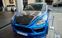 31 249 р. Пластиковый капот HAMANN EVO Porsche Cayenne 958 (2010-2014) (Неокрашенный)  с доставкой в г. Майкоп. Увеличить фотографию 4