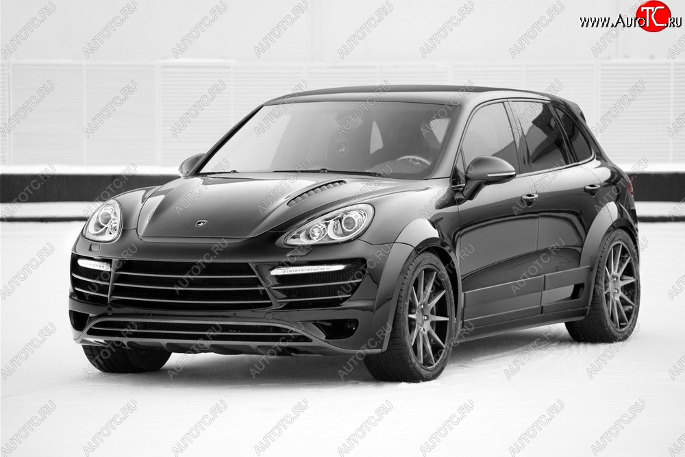 31 249 р. Пластиковый капот LUMMA VANTAGE Porsche Cayenne 958 (2010-2014) (Неокрашенный)  с доставкой в г. Майкоп
