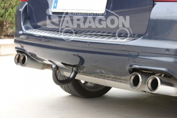 Фаркоп Aragon.(шар V) Porsche Cayenne 958 (2010-2014)