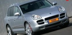 21 499 р. Накладка на передний бампер Gemballa Aero I Porsche Cayenne 955 (2002-2006) (Неокрашенная)  с доставкой в г. Майкоп. Увеличить фотографию 2