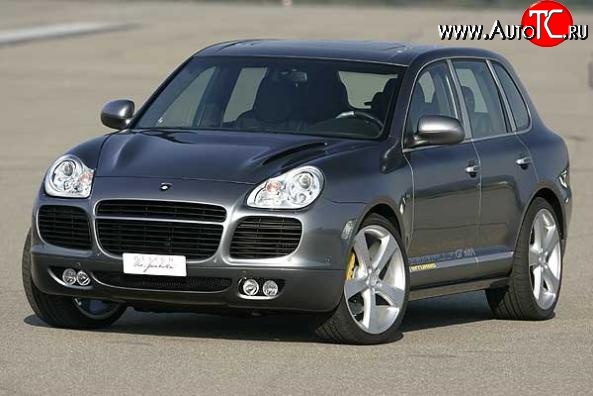 21 499 р. Накладка на передний бампер Gemballa Aero I Porsche Cayenne 955 (2002-2006) (Неокрашенная)  с доставкой в г. Майкоп