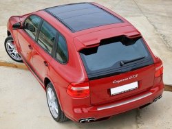 9 299 р. Спойлер GTS DESIGN Porsche Cayenne 955 (2002-2006) (Неокрашенный)  с доставкой в г. Майкоп. Увеличить фотографию 6