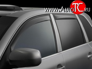 4 199 р. Дефлекторы окон (ветровики) Novline 4 шт. Porsche Cayenne 957 (2007-2010)  с доставкой в г. Майкоп