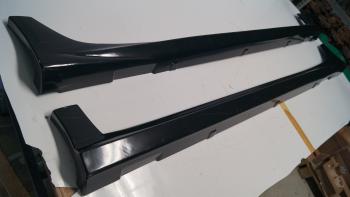 4 949 р. Пороги накладки Mugen  Honda Accord  8 CU (2008-2011) седан дорестайлинг (Неокрашенные)  с доставкой в г. Майкоп. Увеличить фотографию 12