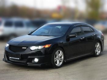 4 949 р. Пороги накладки Mugen  Honda Accord  8 CU (2008-2011) седан дорестайлинг (Неокрашенные)  с доставкой в г. Майкоп. Увеличить фотографию 6