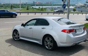 4 949 р. Пороги накладки Mugen  Honda Accord  8 CU (2008-2011) седан дорестайлинг (Неокрашенные)  с доставкой в г. Майкоп. Увеличить фотографию 8