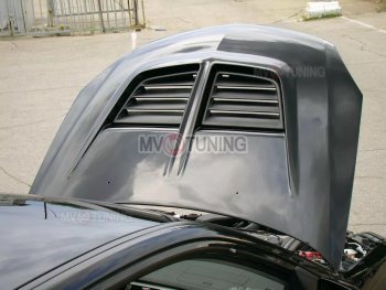 31 999 р. Пластиковый капот Evo  Mitsubishi Lancer  9 CS (2003-2009) седан 1-ый рестайлинг, универсал 1-ый рестайлинг, седан 2-ой рестайлинг, универсал 2-ой рестайлинг (Неокрашенный)  с доставкой в г. Майкоп. Увеличить фотографию 5