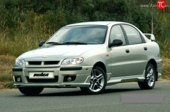 Передний бампер Nika Daewoo Lanos T150 рестайлинг, седан (2000-2009)