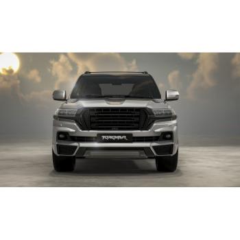16 499 р. Решётка радиатора MV-Tuning Toyota Land Cruiser 200 2-ой рестайлинг (2015-2021) (Неокрашенная)  с доставкой в г. Майкоп. Увеличить фотографию 3