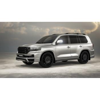 16 499 р. Решётка радиатора MV-Tuning Toyota Land Cruiser 200 2-ой рестайлинг (2015-2021) (Неокрашенная)  с доставкой в г. Майкоп. Увеличить фотографию 4