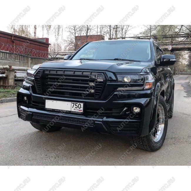 16 499 р. Решётка радиатора MV-Tuning Toyota Land Cruiser 200 2-ой рестайлинг (2015-2021) (Неокрашенная)  с доставкой в г. Майкоп