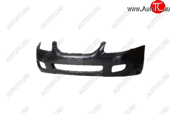 4 399 р. Бампер передний (с отверстиями под ПТФ) GAMMA KIA Cerato 2 TD седан (2008-2013) (Неокрашенный)  с доставкой в г. Майкоп