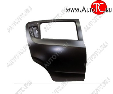 13 949 р. Правая дверь задняя GAMMA Chevrolet Aveo T300 седан (2011-2015) (Неокрашенная)  с доставкой в г. Майкоп