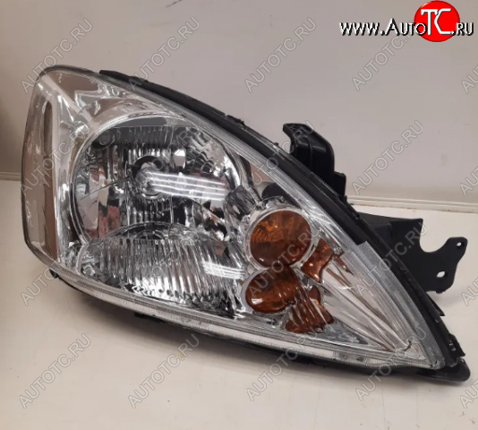 5 549 р. Правая фара (хром, с механическим корректором) GAMMA Mitsubishi Lancer 9 CS универсал 1-ый рестайлинг (2003-2005)  с доставкой в г. Майкоп