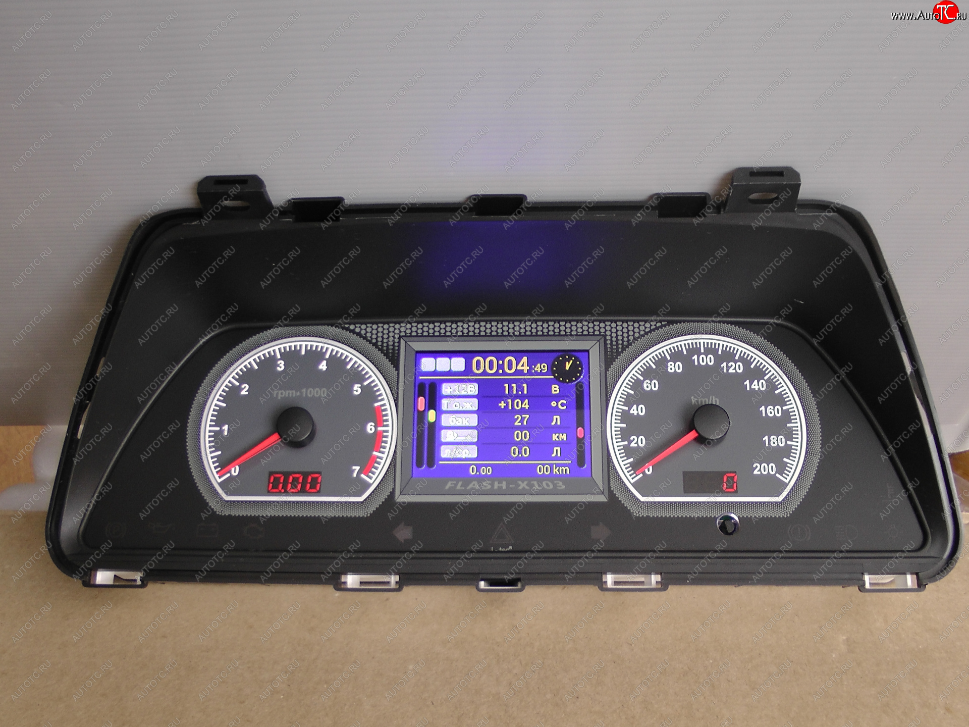 15 499 р. Приборная панель Flash X103S Chevrolet Niva 2123 рестайлинг (2009-2020)  с доставкой в г. Майкоп