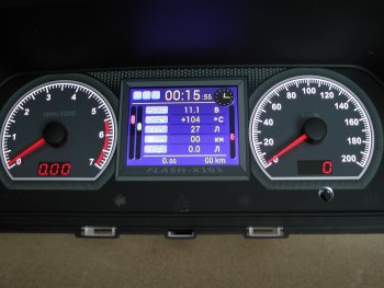 15 499 р. Приборная панель Flash X103S Chevrolet Niva 2123 рестайлинг (2009-2020)  с доставкой в г. Майкоп. Увеличить фотографию 5