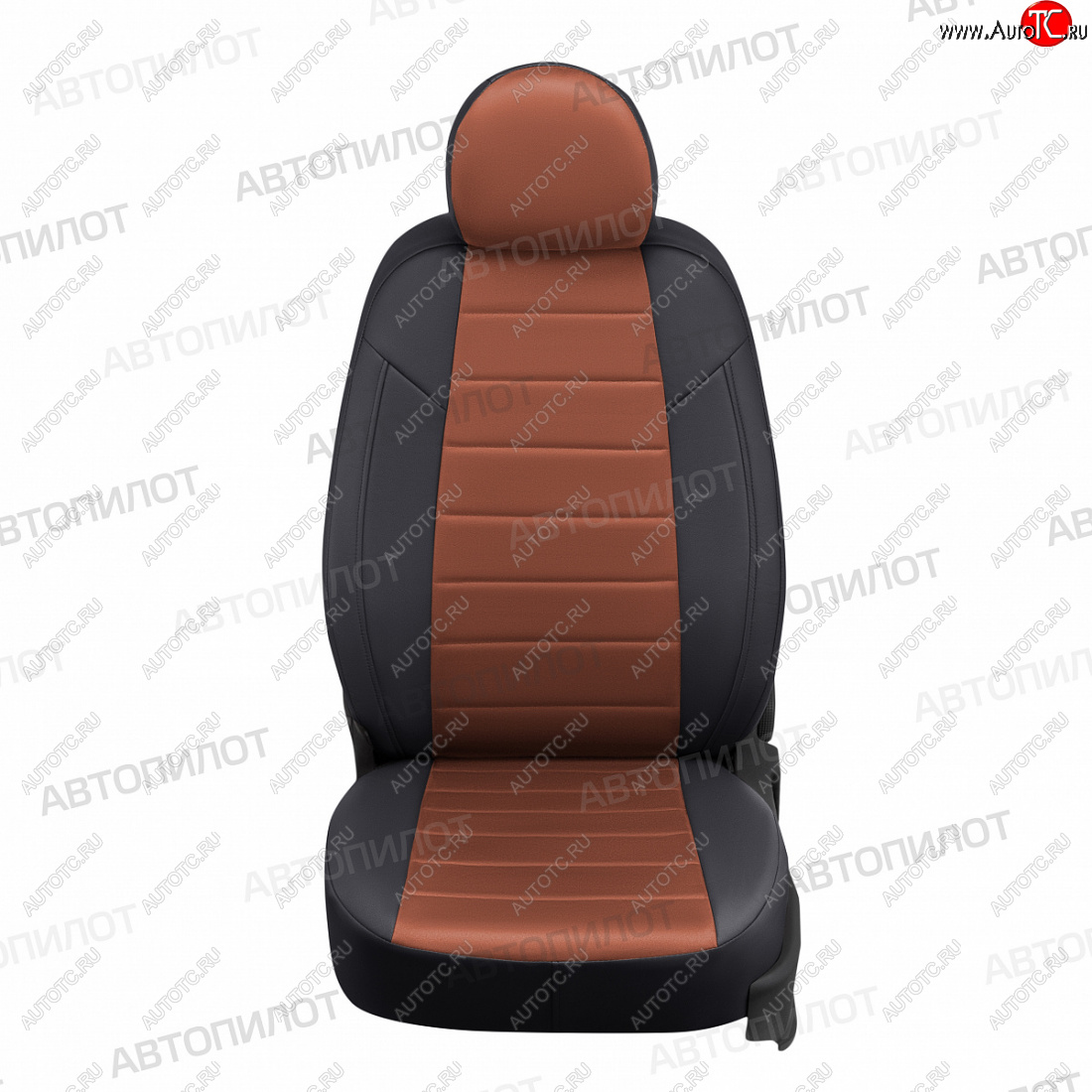 13 649 р. Чехлы сидений (экокожа/алькантара) Автопилот  Geely Emgrand X7 (2019-2021) 2-ой рестайлинг (черный/коричневый)  с доставкой в г. Майкоп