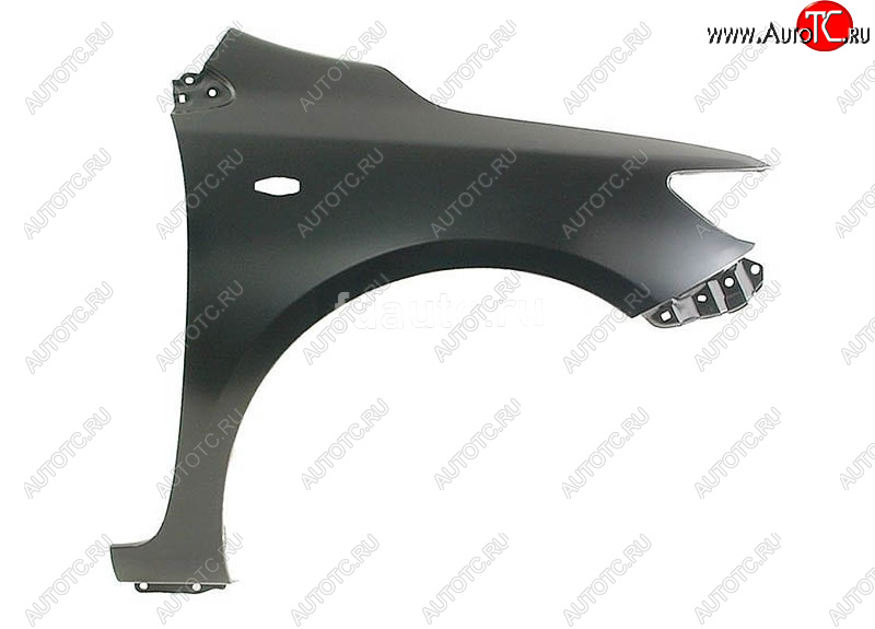 3 899 р. Правое крыло (с отверстием под повторитель поворота) BodyParts  Toyota Corolla  E150 (2006-2010) седан дорестайлинг (Неокрашенное)  с доставкой в г. Майкоп