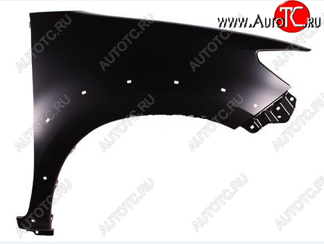 3 499 р. Правое крыло (с отверстием под расширитель арки, Тайвань) BodyParts Toyota Hilux AN20,AN30  2-ой рестайлинг (2011-2016) (Неокрашенное)  с доставкой в г. Майкоп