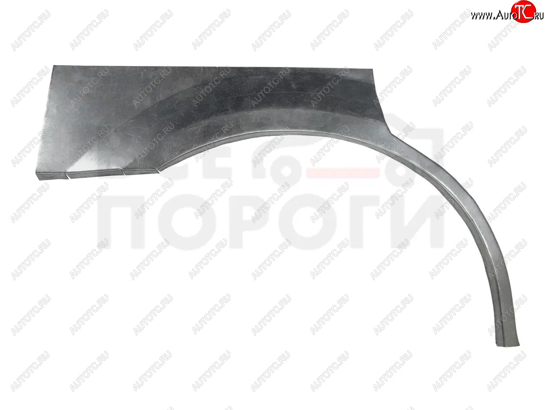 2 099 р. Правая задняя ремонтная арка (внешняя) Vseporogi  Mazda MPV  LW (1999-2006) дорестайлинг, 1-ый рестайлинг, 2-ой рестайлинг (Оцинкованная сталь 0,8 мм.)  с доставкой в г. Майкоп