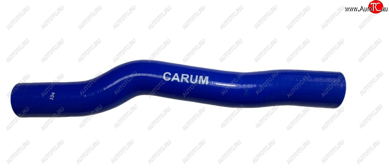 879 р. Силиконовый верхний патрубок радиатора (2AZFE 2.4 ) CARUM Toyota Camry XV40 рестайлинг (2009-2011)  с доставкой в г. Майкоп