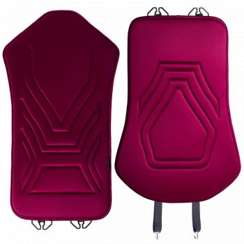 2 599 р. Накидка на сиденье (1 место Афины) ЛЮКС ст АЛЬБИОН Lord Autofashion   (бордовый, строчка бордовая)  с доставкой в г. Майкоп. Увеличить фотографию 5