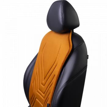 2 599 р. Накидка на сиденье (1 место Афины) ЛЮКС ст АЛЬБИОН Lord Autofashion   (бронза, строчка светло-коричневая)  с доставкой в г. Майкоп. Увеличить фотографию 3