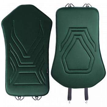 2 599 р. Накидка на сиденье (1 место Афины) ЛЮКС ст АЛЬБИОН Lord Autofashion   (зеленый, строчка темно-зеленая)  с доставкой в г. Майкоп. Увеличить фотографию 6