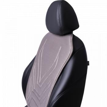 2 599 р. Накидка на сиденье (1 место Афины) ЛЮКС ст АЛЬБИОН Lord Autofashion   (серый, строчка серая)  с доставкой в г. Майкоп. Увеличить фотографию 4