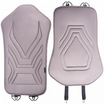 2 599 р. Накидка на сиденье (1 место Афины) ЛЮКС ст АЛЬБИОН Lord Autofashion   (серый, строчка серая)  с доставкой в г. Майкоп. Увеличить фотографию 5