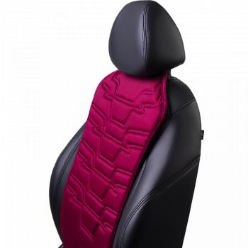 2 199 р. Накидка на сиденье (1 место Афины) ЛЮКС ст ФОРТ Lord Autofashion   (бордовый, строчка бордовая)  с доставкой в г. Майкоп. Увеличить фотографию 7
