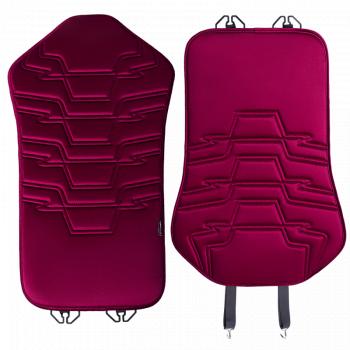 2 199 р. Накидка на сиденье (1 место Афины) ЛЮКС ст ФОРТ Lord Autofashion   (бордовый, строчка бордовая)  с доставкой в г. Майкоп. Увеличить фотографию 10