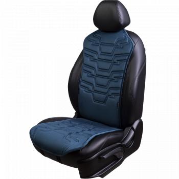 Накидка на сиденье (1 место Афины) ЛЮКС ст ФОРТ Lord Autofashion  (мурена, строчка серо-голубая)
